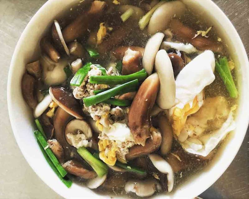 Canh nấm tràm đặc sản Phú Quốc