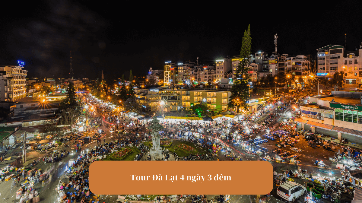Tour Đà Lạt 4 ngày 3 đêm