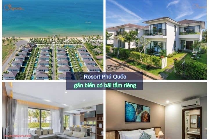 Resort Phú Quốc gần biển có bãi tắm riêng 