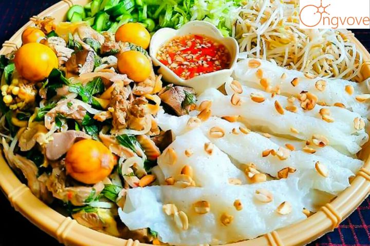 Bánh ướt lòng gà Đà Lạt