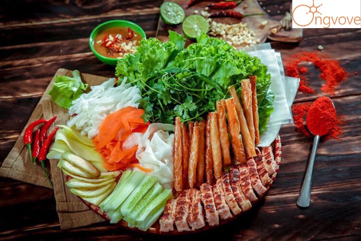 nem nướng Đà Lạt