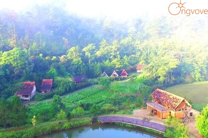 Cắm trại Đà Lạt tại khu du lịch Làng Cù Lần
