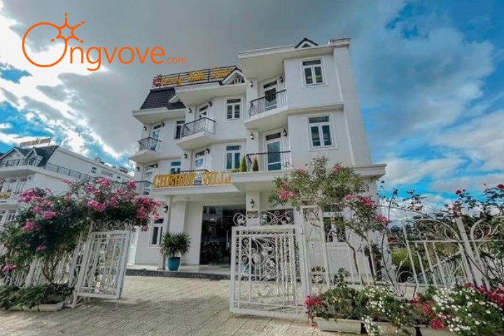 8. Cherry Villa Đà Lạt – Khách sạn Đà Lạt có hồ bơi