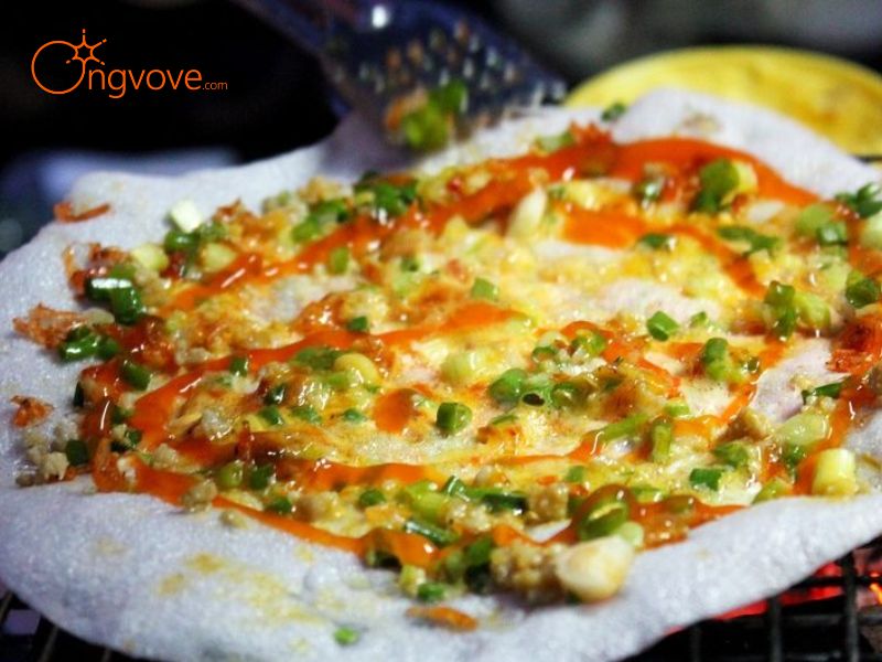 Bánh tráng nướng: