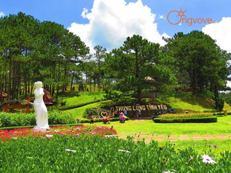Thung lũng Tình Yêu - Khung cảnh lãng mạn